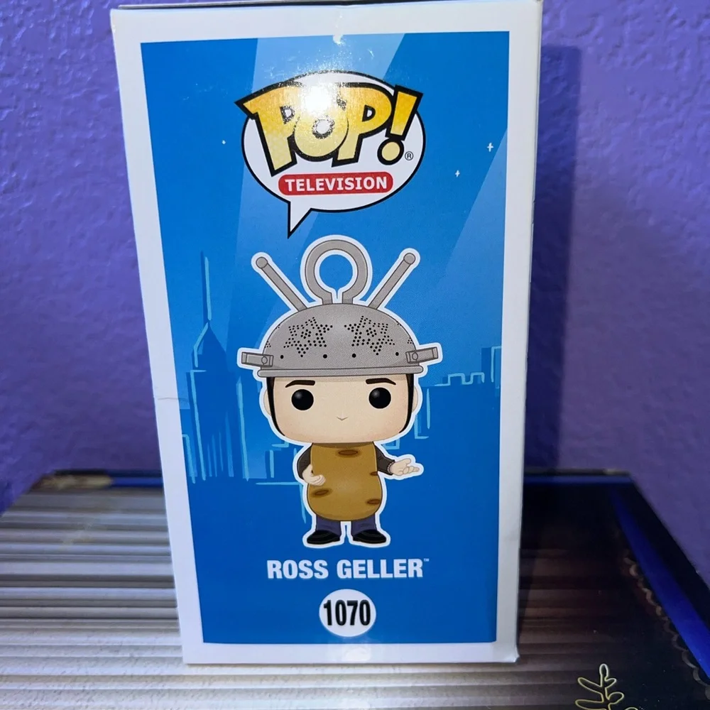Funko Pop Television Ross Geller with Helmet